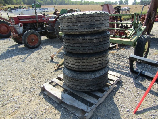 (4) NEW 12-16.5 IMPLEMENT TIRES - ALL ONE PRICE