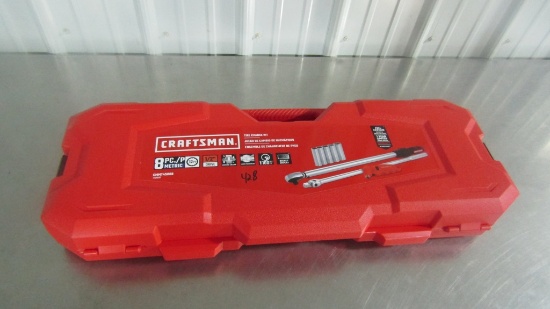 NEW 8PC CRAFTSMAN 1/2'' TIRE CHANGING SET