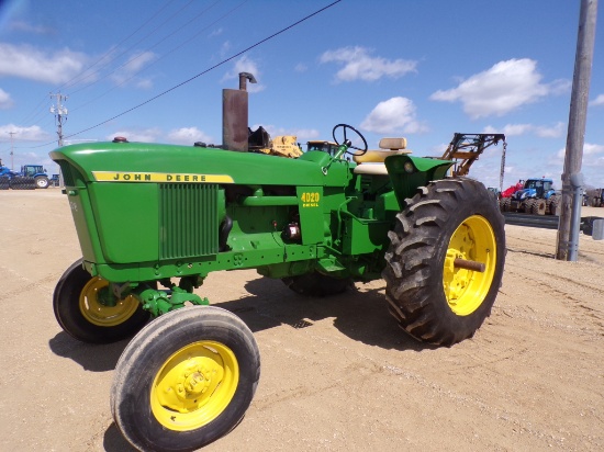 JOHN DEERE 4020 DIESEL TRACTOR, S/NT213R250656R