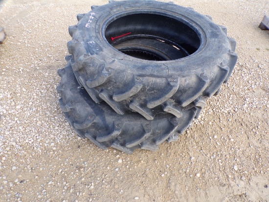 2 USED GALAXY 280/85R24 RADIAL TIRES. LOTS OF TREAD