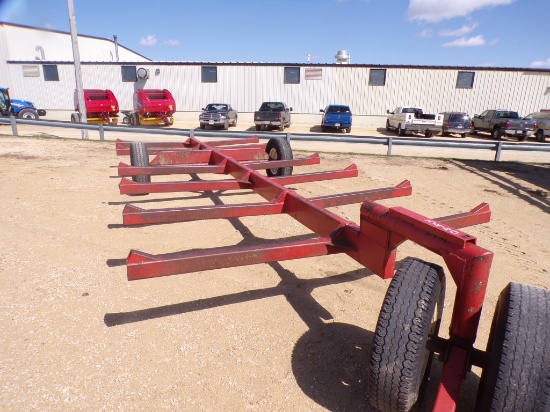 K&K ROUND BALE HAULER WAGON