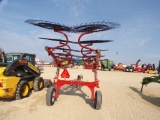 NEW RHINO VR10  10 WHEEL RAKE