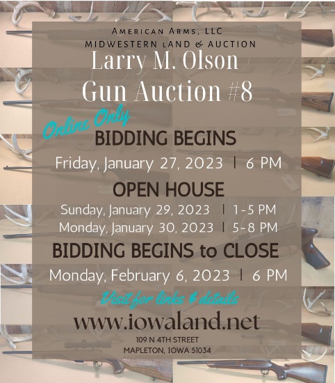 Larry Olson Estate Gun Auction #8