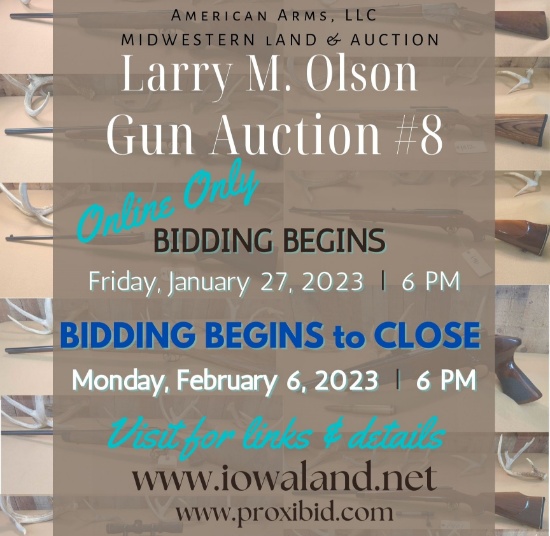 Larry Olson Estate Gun Auction #8