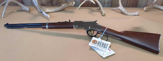 HENRY REPEATING ARMS CO. MODEL H004S .22 S L LR LEVER ACTION RIFLE
