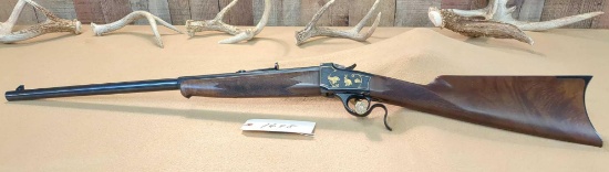 WINCHESTER GRADE: H. G. MODEL 1885 LOW WALL .22 LR SINGLE SHOT RIFLE