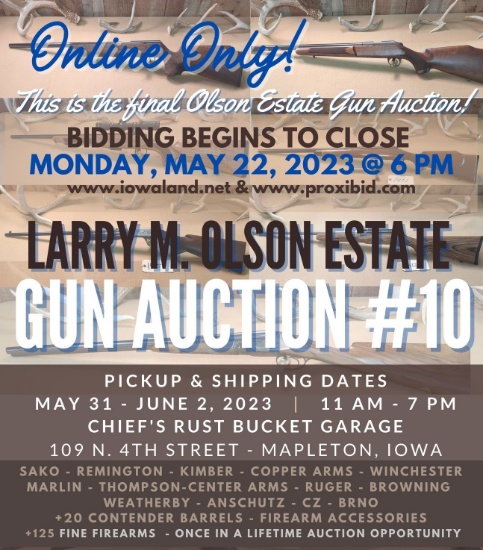 Larry M. Olson Estate Gun Auction #10