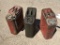 3pcs Steel Military Gerry Gas Cans