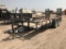 2015 TopHat 18FT Flatbed Equipment Trailer