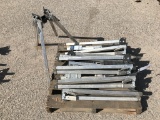 Pallet of Construction Road Sign Tripod Stands