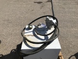 50 GAL White Fuel Tank with Fuel Pump