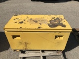 Yellow Large Locking Job Box