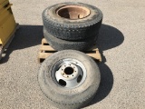 (3) Pcs of Used Rims/Tires