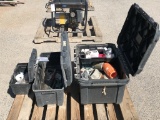 (3) Pcs of Tool Boxes with Items