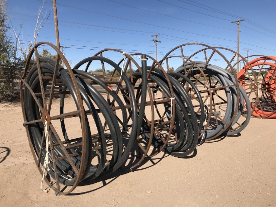 (3) Reels of Assorted 3" IPS Piping