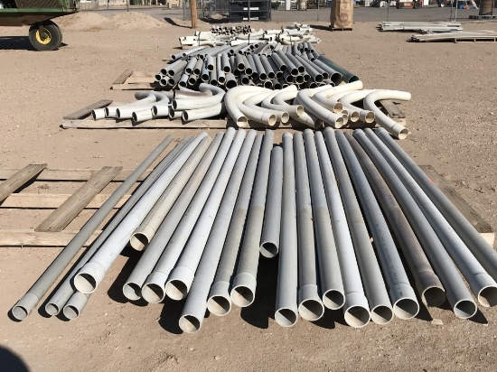 (7) Pallets of Assorted PVC Piping