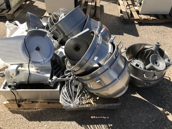 Pallet - Hobart Slicer, Mixer Attachments
