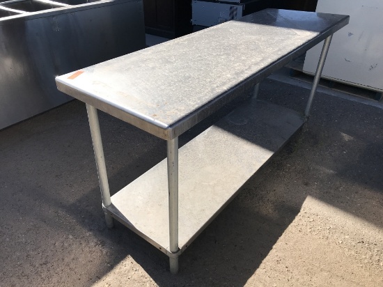 SS Kitchen Work Top Table