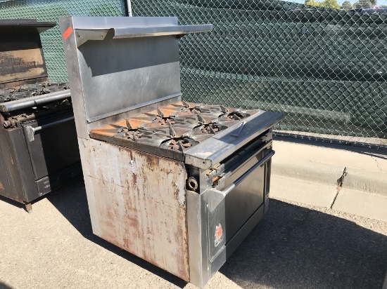 Wolf Commercial Gas Stove / Oven
