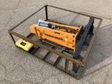 Unused 2020 Hydraulic Skid-Steer Concrete Breaker