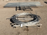 (2) Pallets - Unistrut, Aluminum Cable