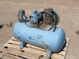 Blue Electric Air Compressor
