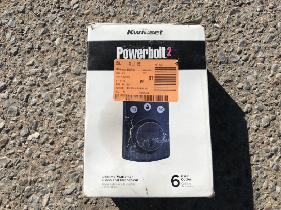 Boxed Surplus - Kwikset Powerbolt2 Lock