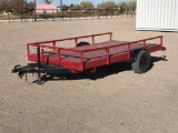 Homemade 6x11 Utility Trailer