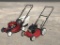 (2)pcs Gas Lawn Mowers