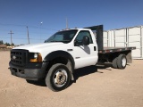 2007 Ford F450 XL Flatbed Truck