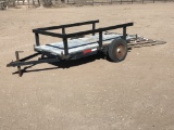 Homemade Motorcycle Trailer w/ Folding Ramps