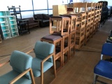 ROW of Assorted School Surplus Chairs