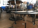 ROW of Assorted School Surplus Tables