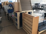 ROW of Assorted School Surplus Furniture