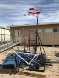 ROW of Assorted School Surplus Volleyball