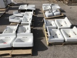 (6) Pallets of Assorted School Surplus Sinks