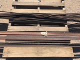 Pallet of Rebar and Copper Grounding Rods