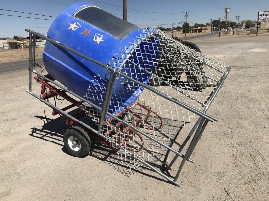 Amusement Dunking Tub on Trailer