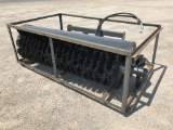 Unused 2020 Hydraulic Skid-Steer 6FT Angle Broom