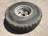 (3)pcs Rims / Tires - 35x12.50R15
