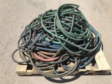 Pallet of Assorted Water Hoses