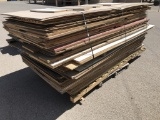 (3) Pallets of Woodworking Boards