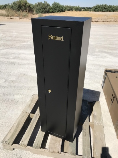 Sentinel 10 Gun Safe ( Dent, No Key)