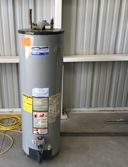 40GAL 34,000BTU Gas American Water Heater