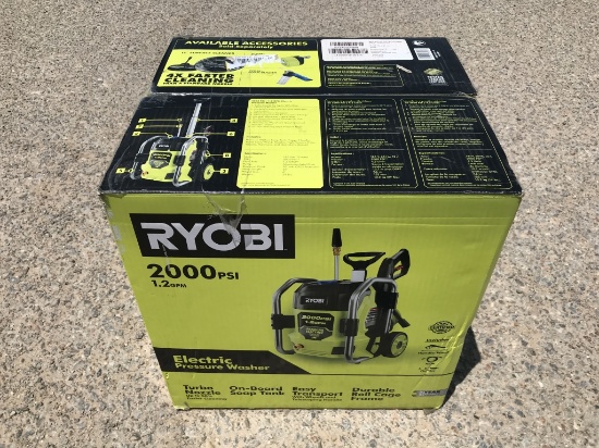 Ryobi 2,000 PSI Electric Pressure Washer
