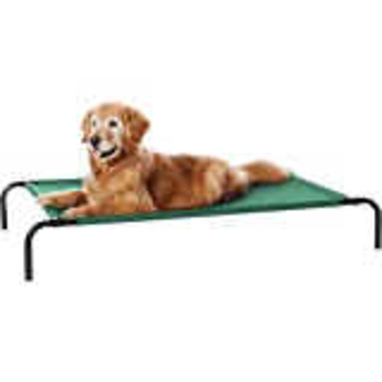 (2)pcs - Raised Pet Cooling XL Beds in GRN