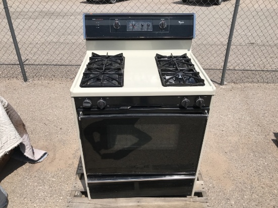 Whirlpool 4 Burner Gas Range / Oven