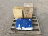 (3)pc - Queen Air Mattress & 2 Trash Cans