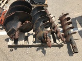 UTEP Surplus - (5)pc  Augers and Drive Motor