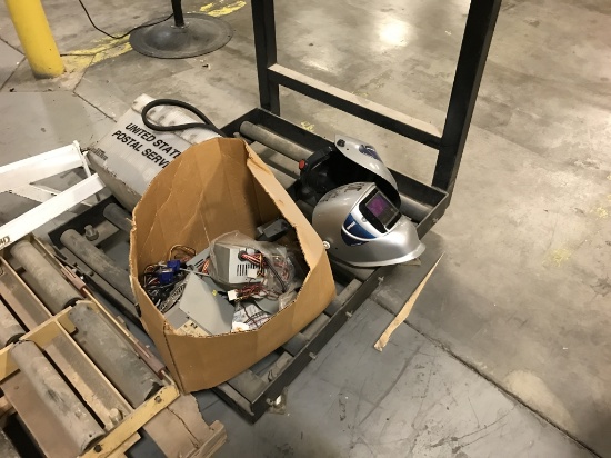 Surplus - Forklift Battery Stand, Welding Items